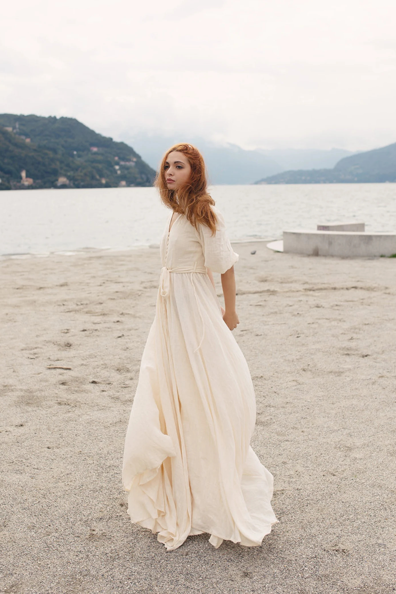 Anita Wrap Dress – Cottagecore Button Front Wrap Dress