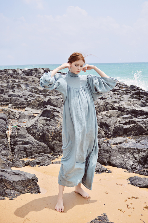 Beatrice Caftan Dress – Victorian-inspired Caftan Dress