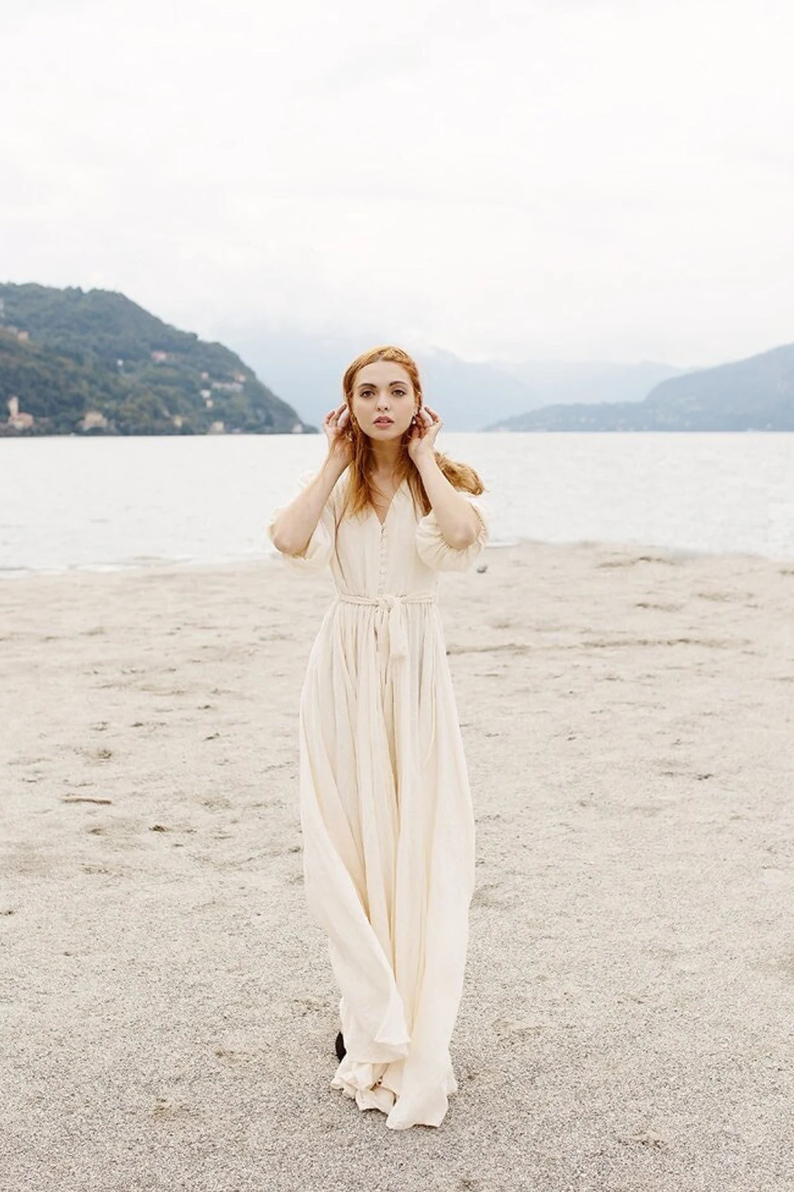 Anita Wrap Dress – Cottagecore Button Front Wrap Dress