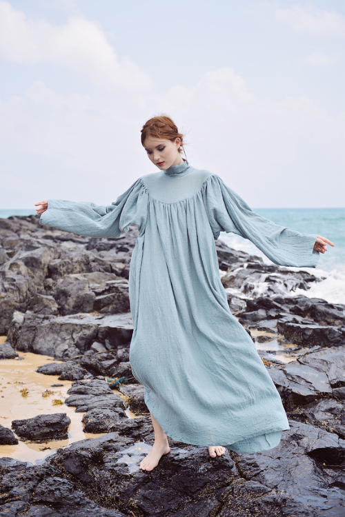 Beatrice Caftan Dress – Medieval-inspired Caftan Dress