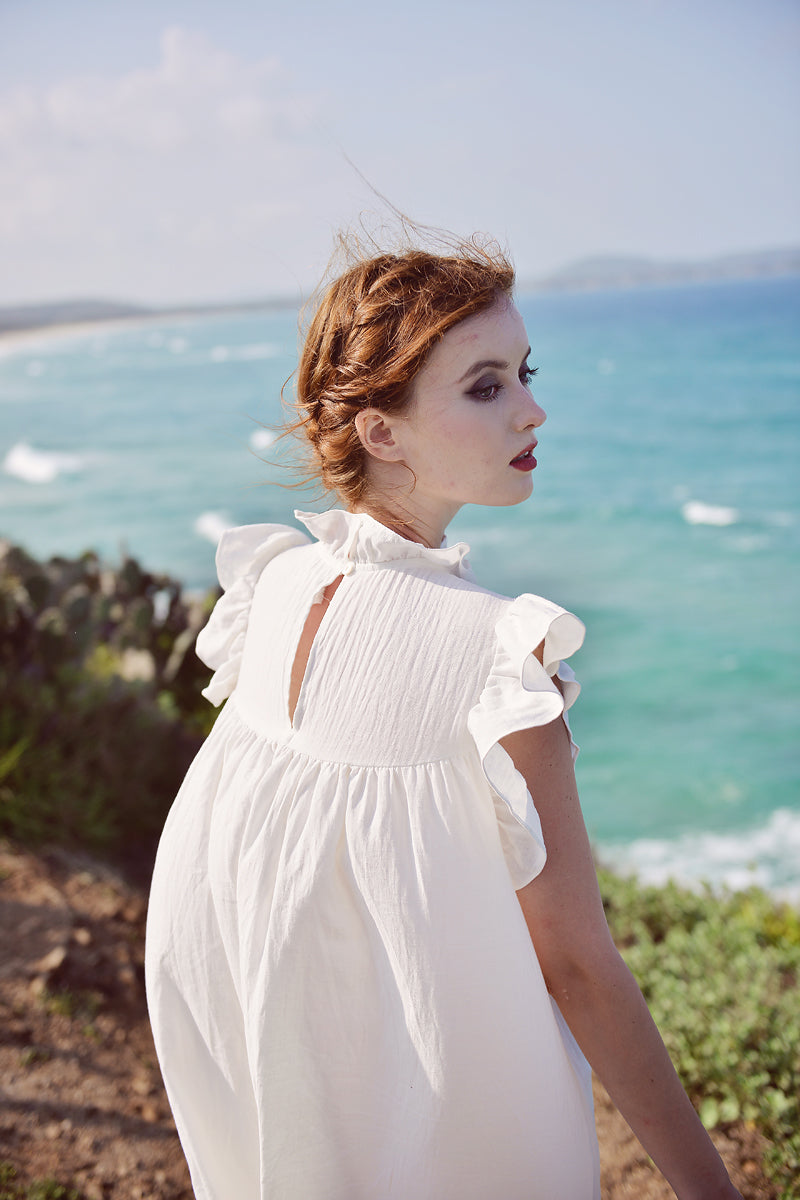 Summer Dress Boho - Maxi Dress Summer - White Dress Women